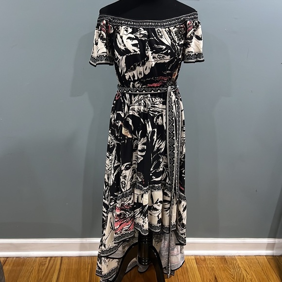 Flying Tomato Dresses & Skirts - Flying Tomato Black Pink High/Low Dress